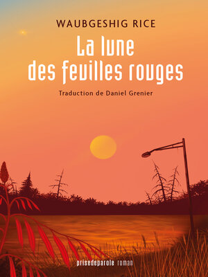 cover image of La lune des feuilles rouges